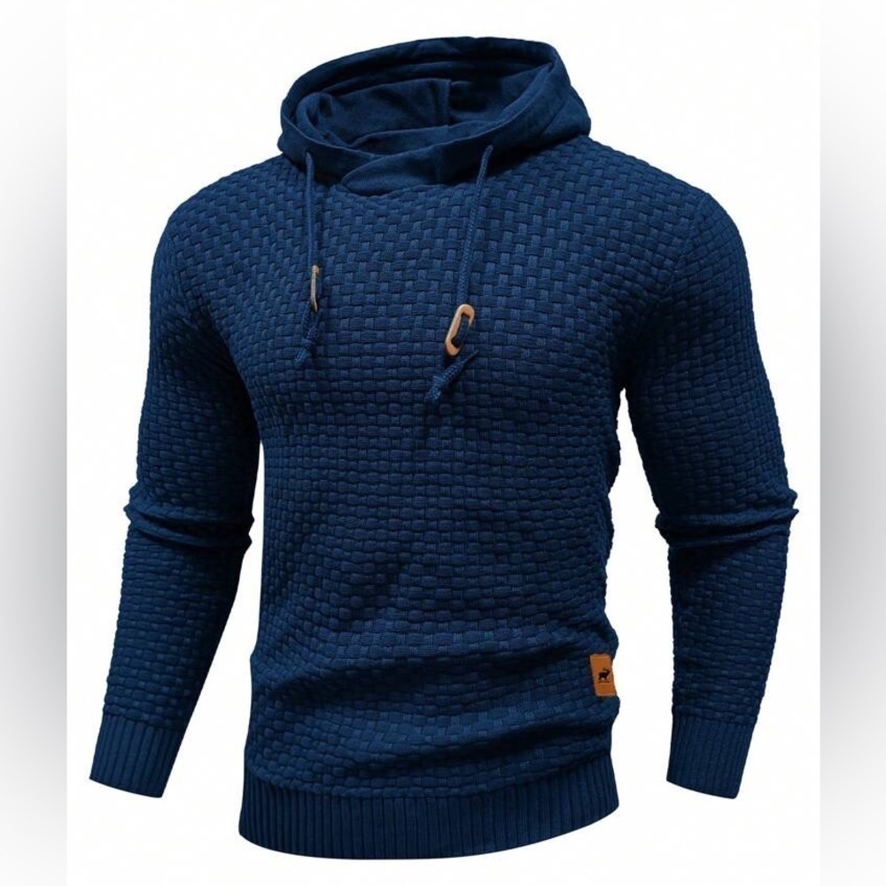 Modern hoody detail Hooded Sweater men different size - Picture 3 of 4